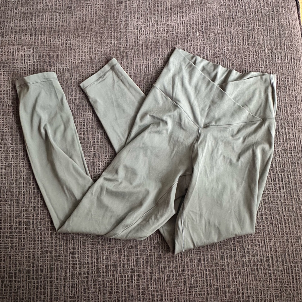 Sleek Olive Green Leggings